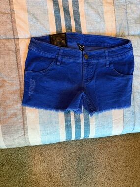 Oakley Royal Blue Denim Cutoff Shorts